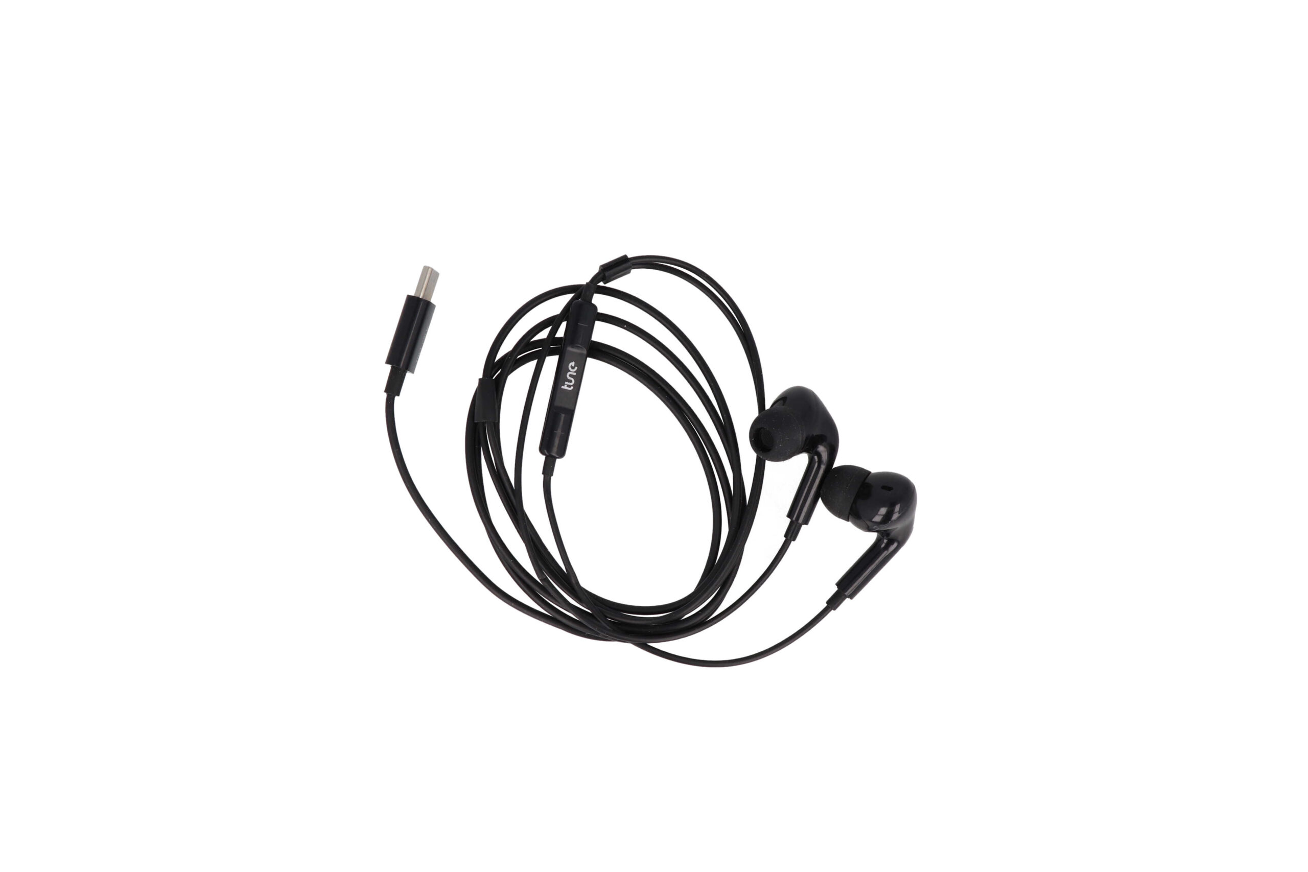Tune Rhythm Type-C Stereo Earphones Black