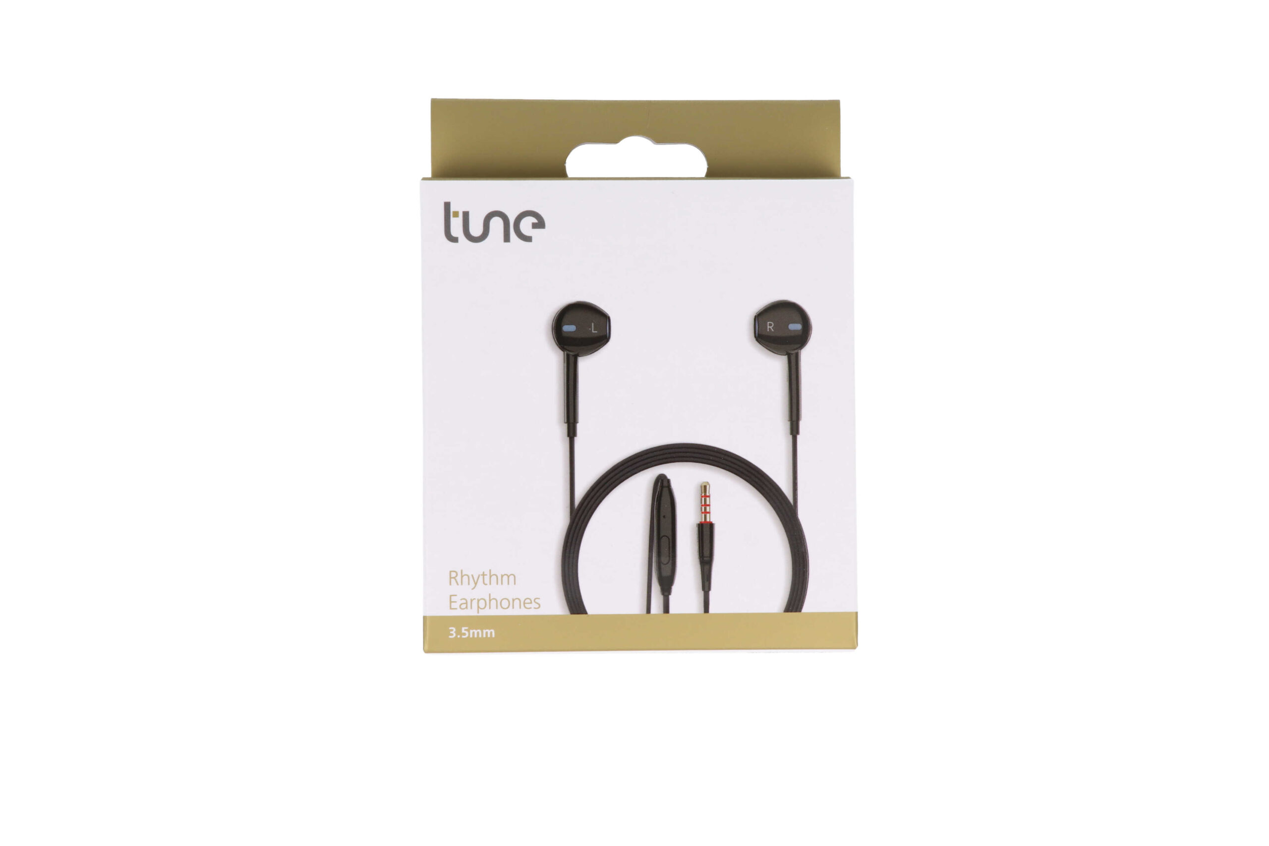 Tune Rhythm 3.5mm Earphones Black
